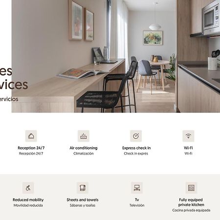 Apartamentos Libere Malaga La Merced Luaran gambar